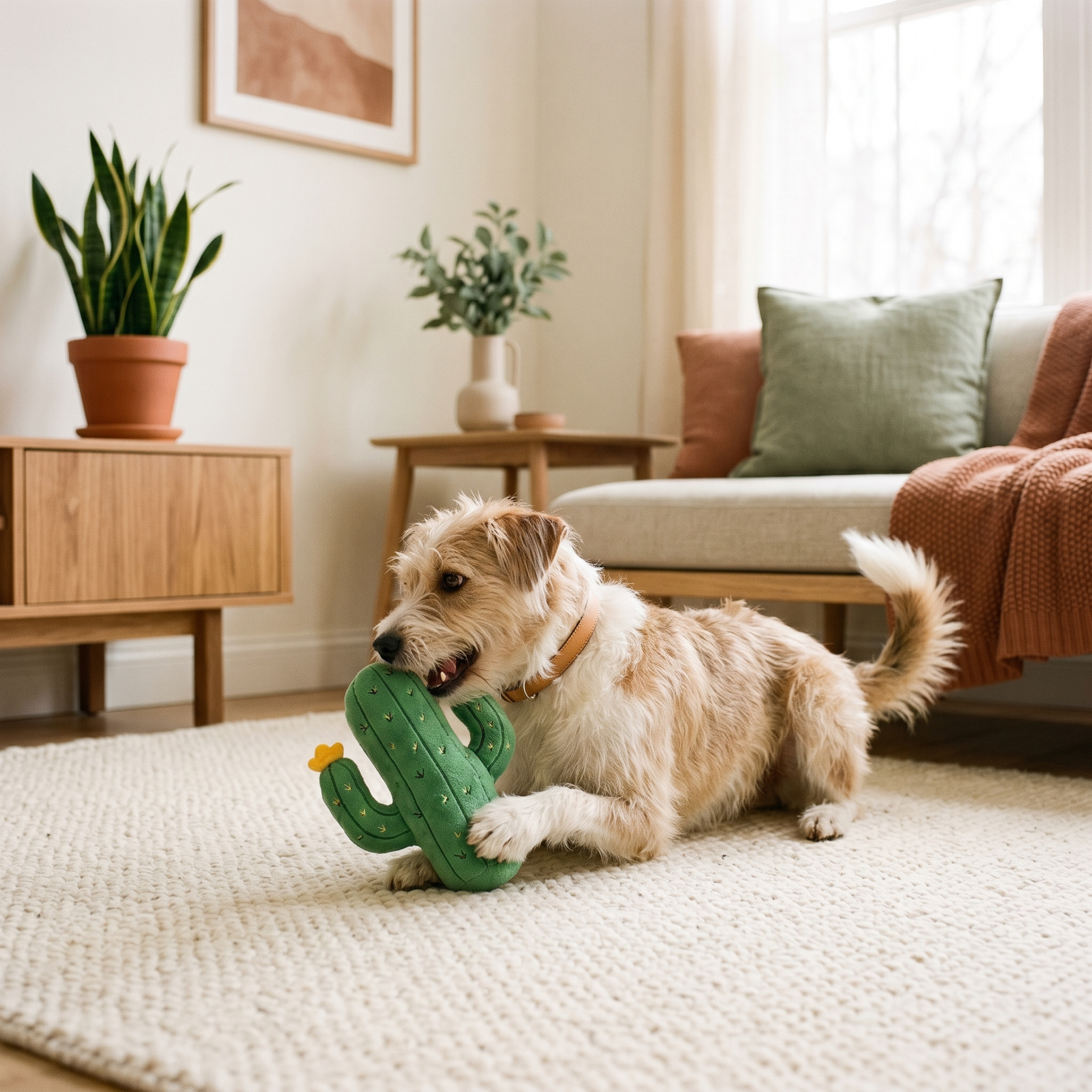 dog enjoying pawrr toys - lifestyle