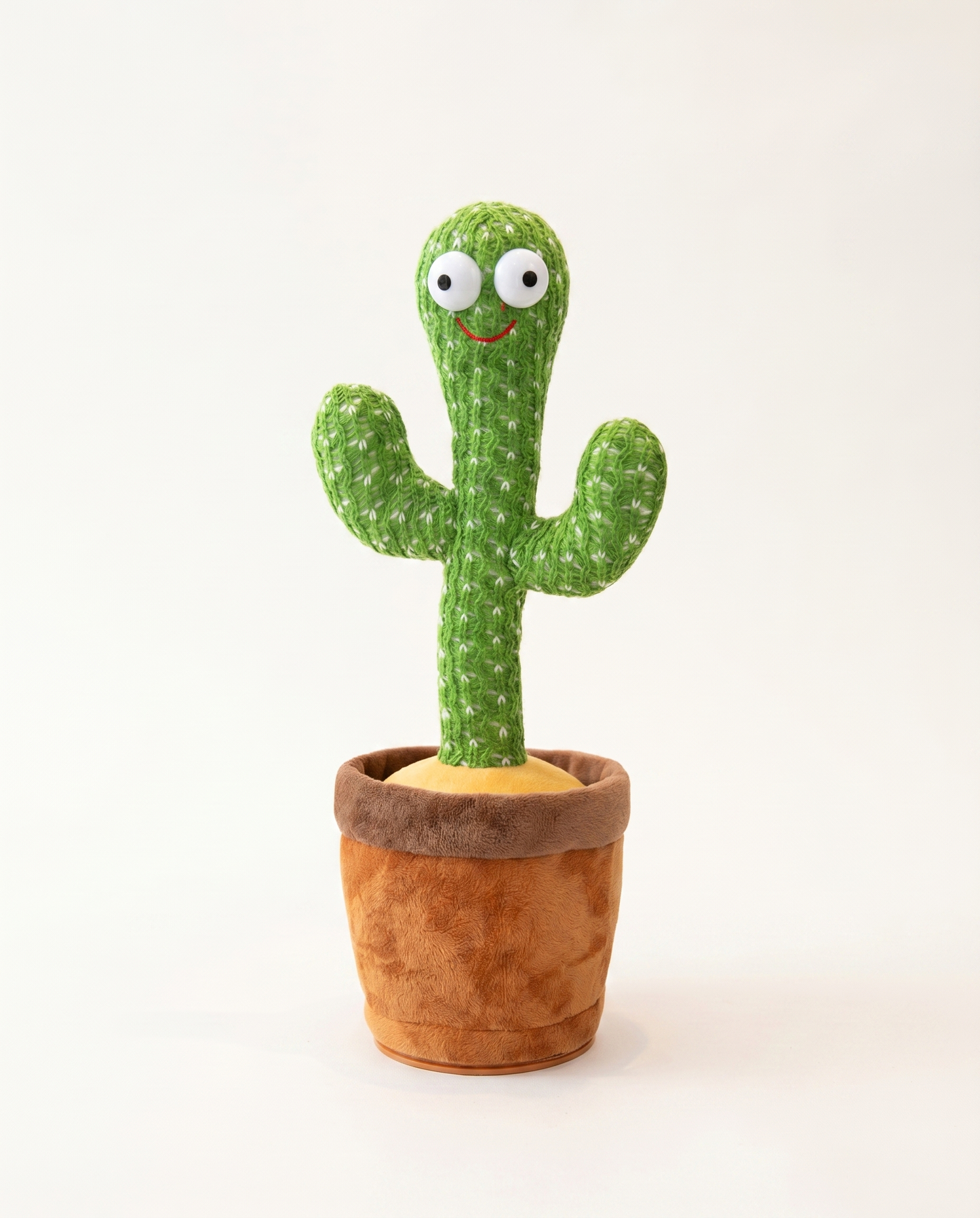 the cactus snuggle plush - front view