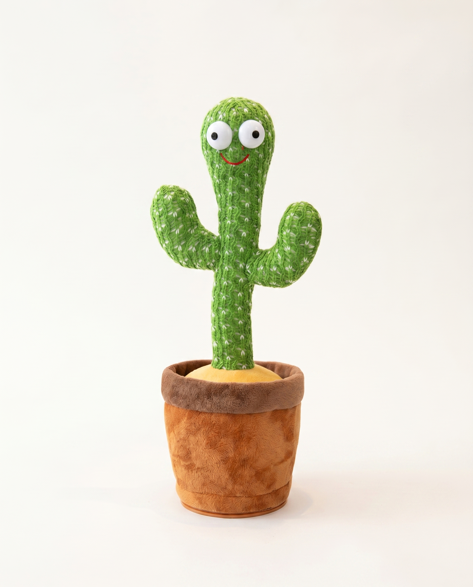 the cactus snuggle plush - front view